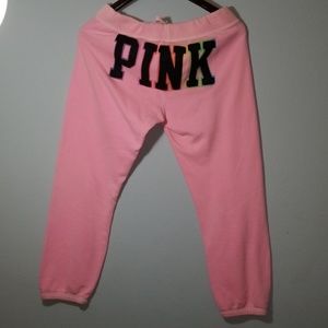 PINK sweatpants size M